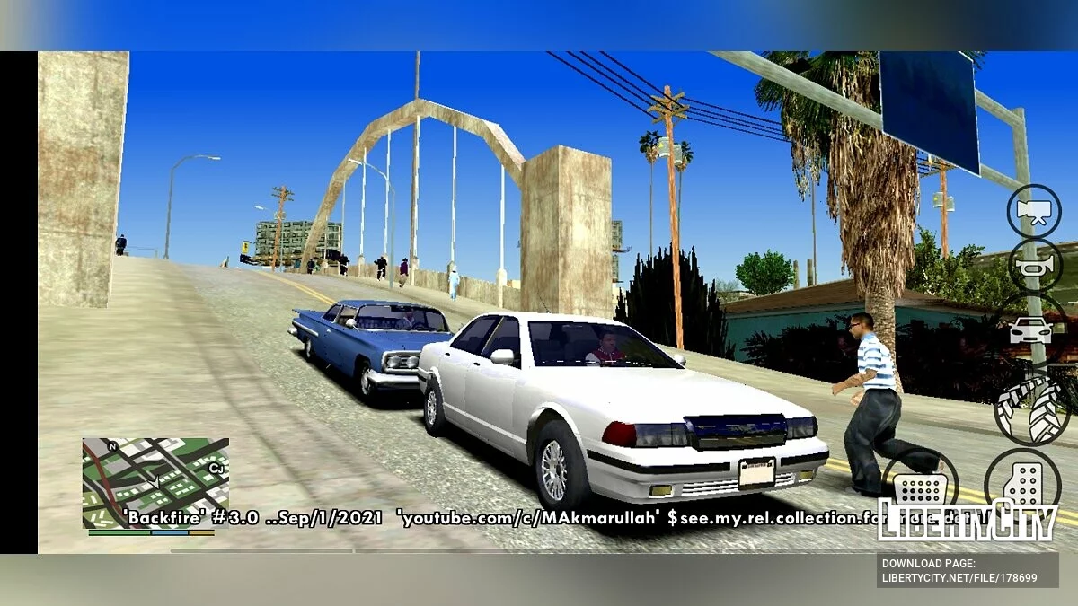 Таймцикл в стиле GTA 5 / GTA San Andreas (iOS, Android)