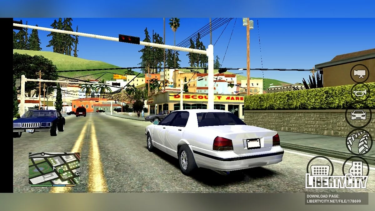 Таймцикл в стиле GTA 5 / GTA San Andreas (iOS, Android)