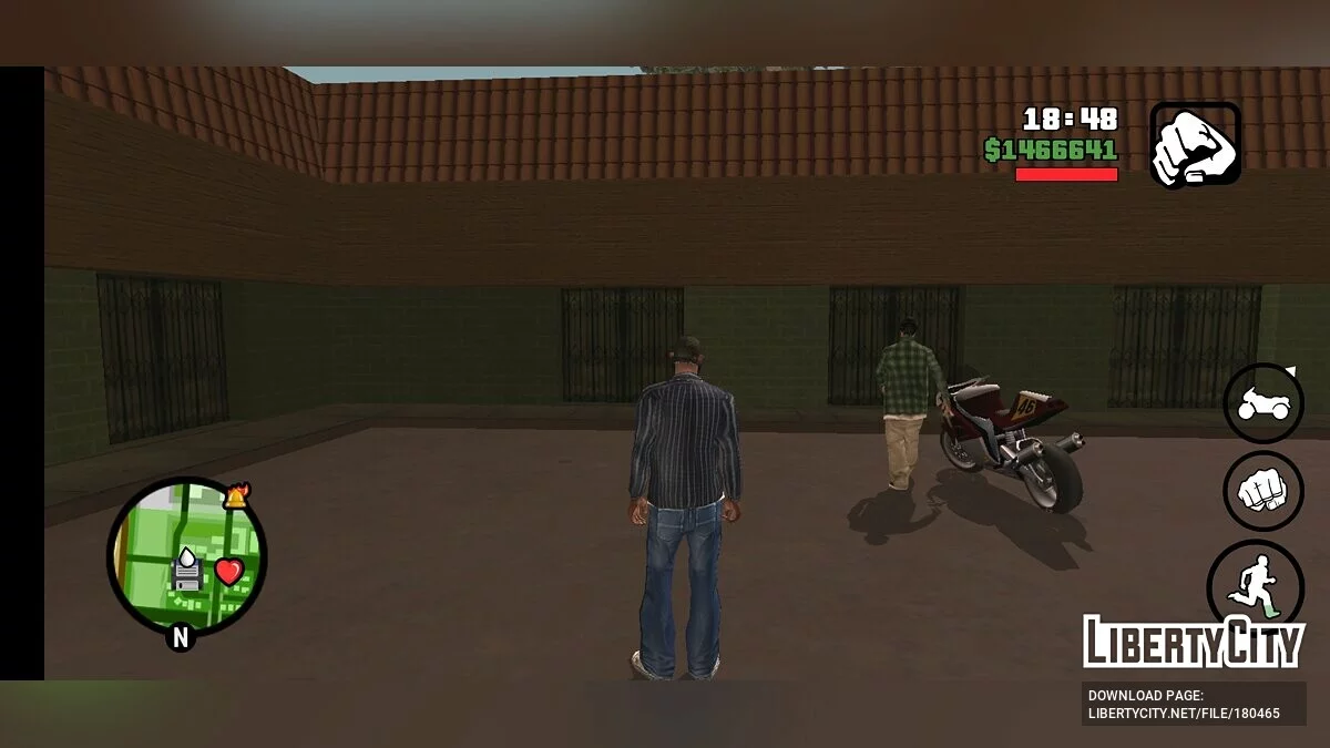 Grove Street Families Riding NRG-500 / GTA San Andreas (iOS, Android)