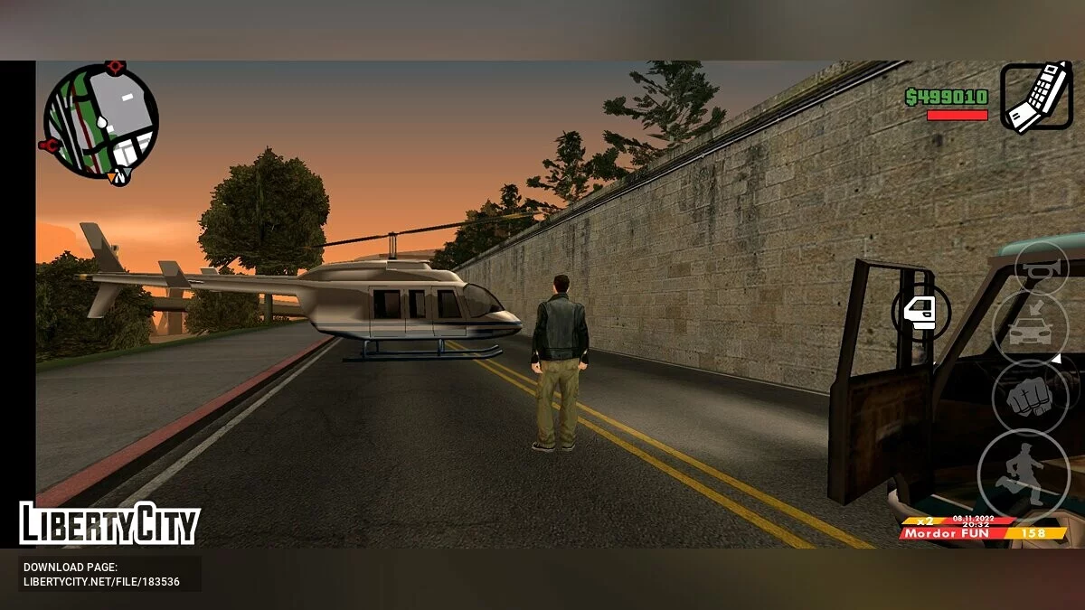Correction de lissage / GTA San Andreas (iOS, Android)