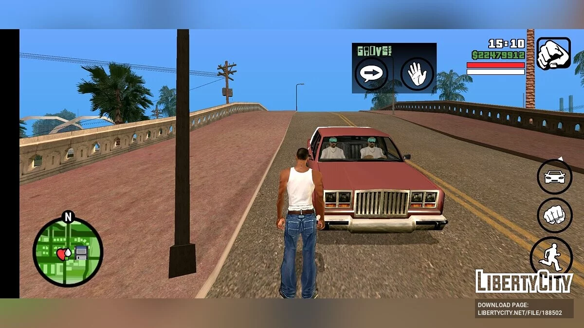 توظيف الثلاثيات وفاريو لوس أزتيكاس في عصابتك / GTA سان أندرياس (iOS، أندرويد)