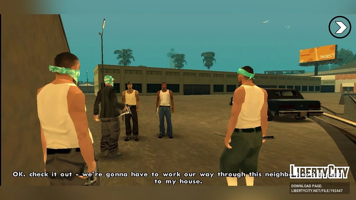 EnhancedGXT Mobile / GTA San Andreas (iOS, Android)