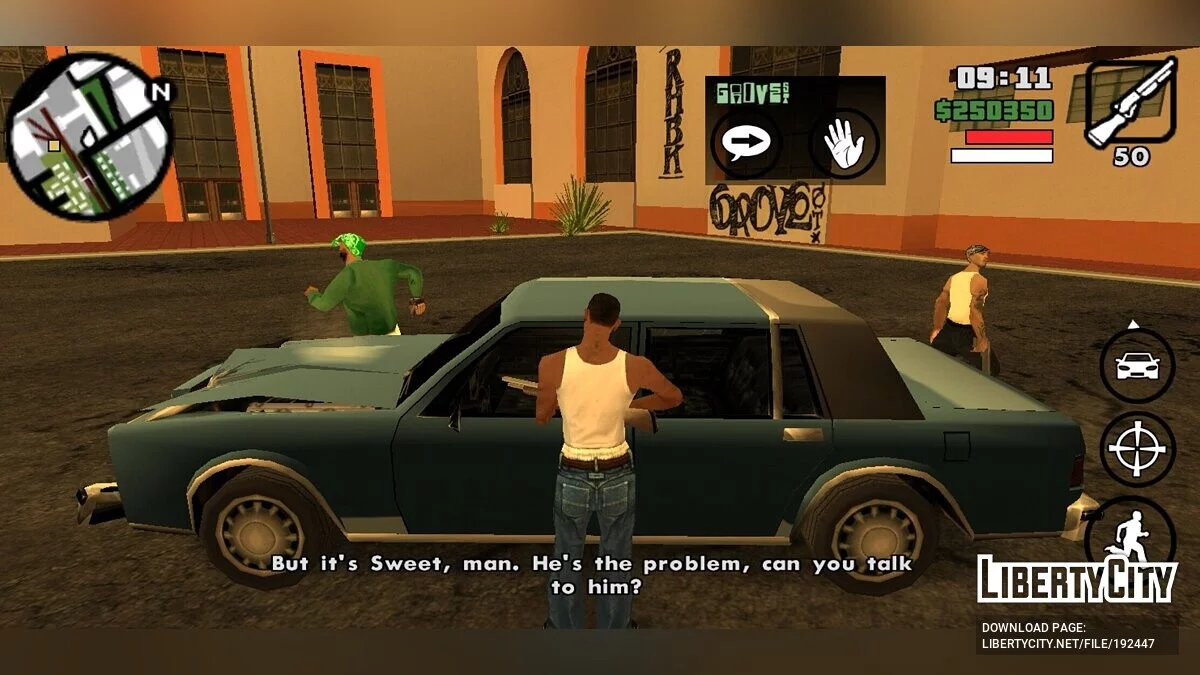 EnhancedGXT Mobile / GTA San Andreas (iOS, Android)