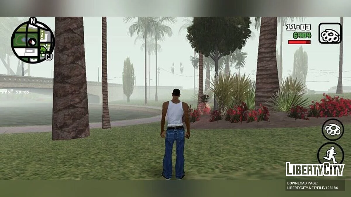 Timecyc 60 FPS / GTA San Andreas (iOS, Android)