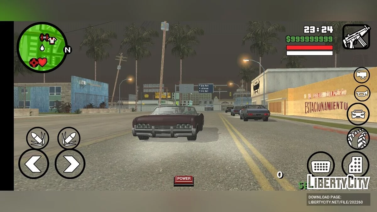 Mejor tráfico / GTA San Andreas (iOS, Android)