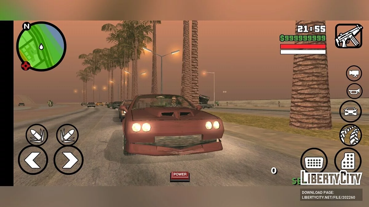 Mejor tráfico / GTA San Andreas (iOS, Android)