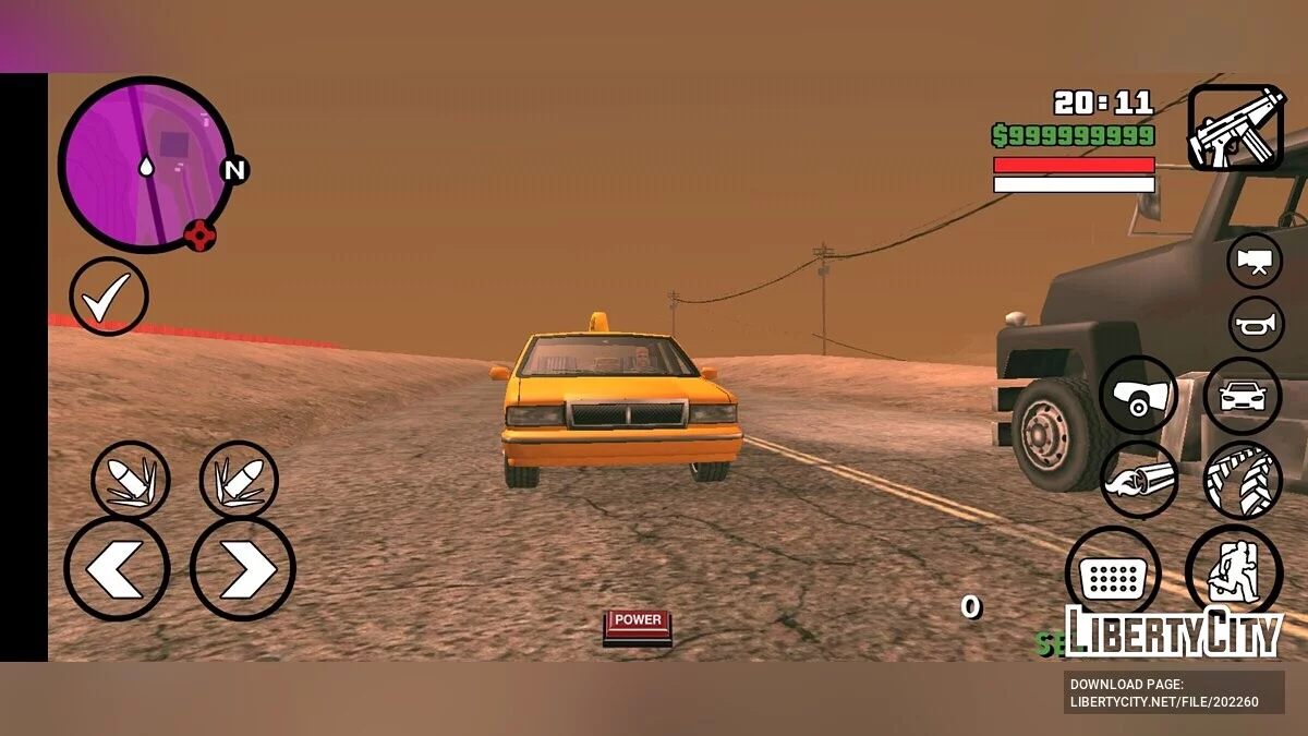 Mejor tráfico / GTA San Andreas (iOS, Android)