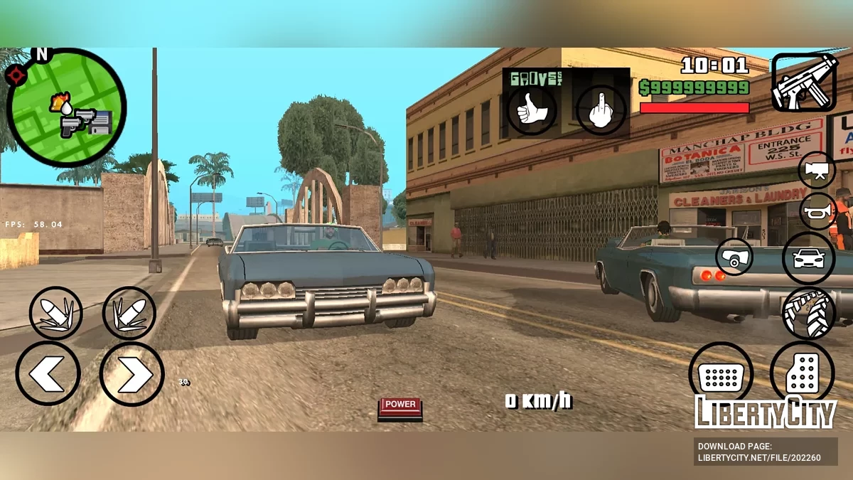Mejor tráfico / GTA San Andreas (iOS, Android)