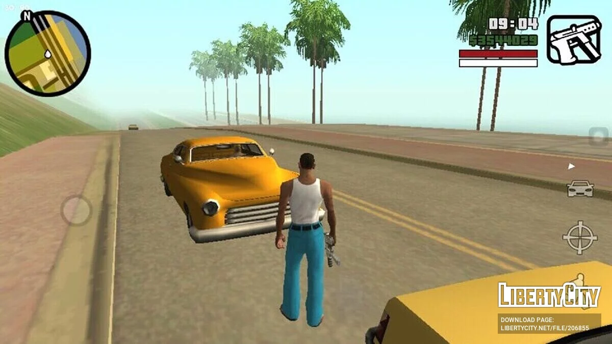 Кольори банд для транспорту / GTA San Andreas (iOS, Android)