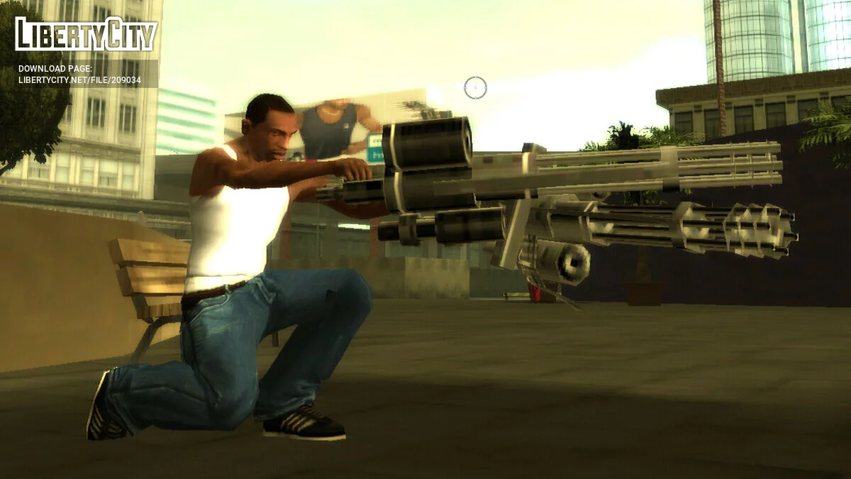 سلاح مزدوج أي سلاح / GTA سان أندرياس (iOS، أندرويد)