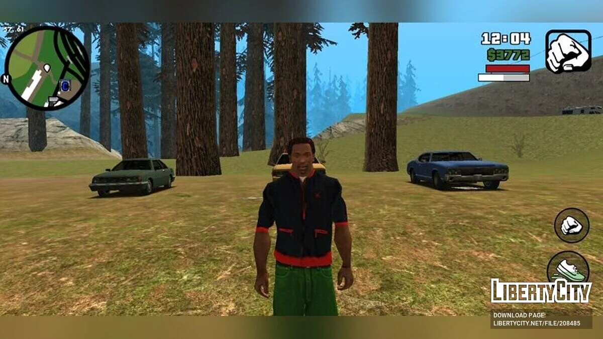 Гангстерські кольори для транспорту / GTA San Andreas (iOS, Android)