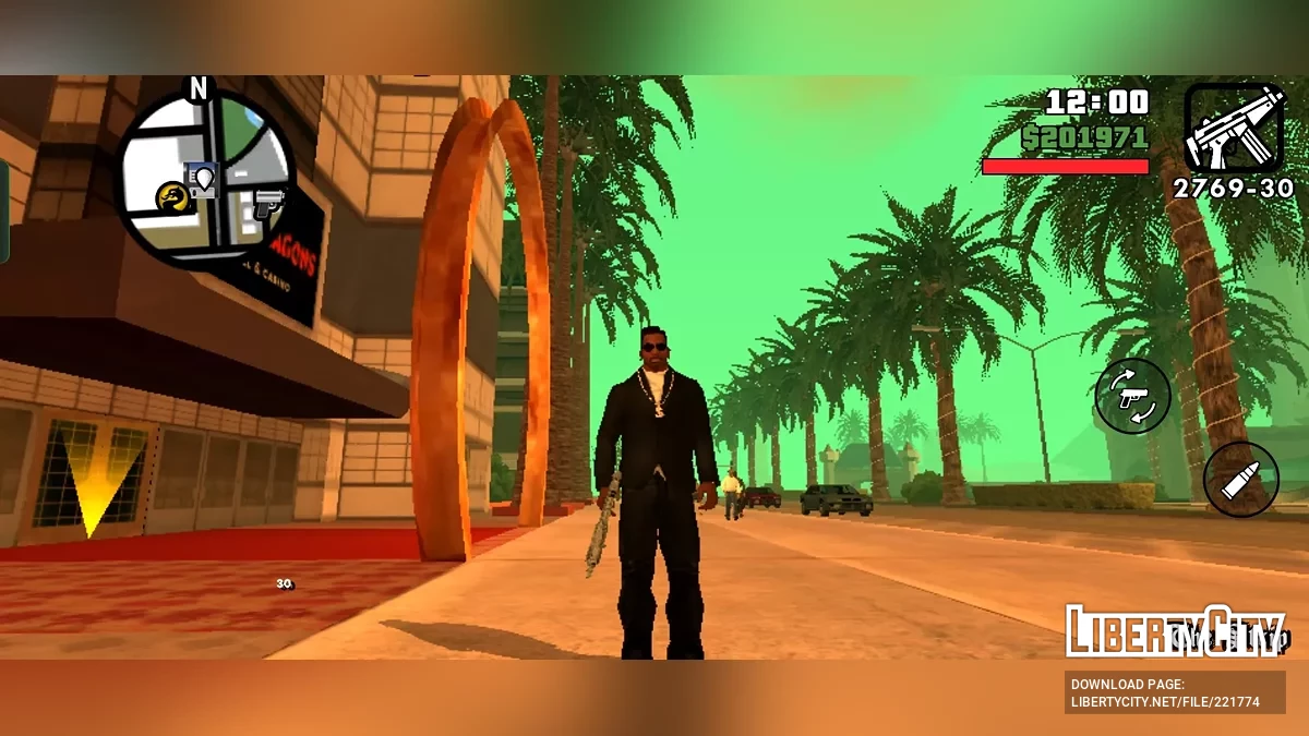 GTA SA: definitive edition Classic Lighting Timecyc v2 / GTA San Andreas (iOS, Android)