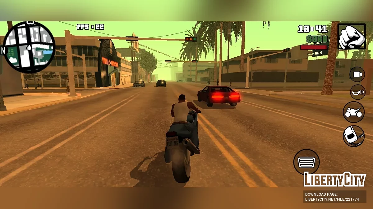 GTA SA: definitive edition Classic Lighting Timecyc v2 / GTA San Andreas (iOS, Android)