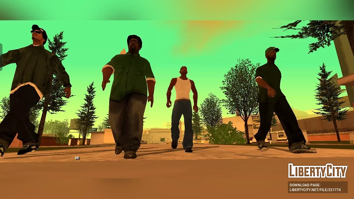 GTA SA: definitive edition Classic Lighting Timecyc v2 / GTA San Andreas (iOS, Android)