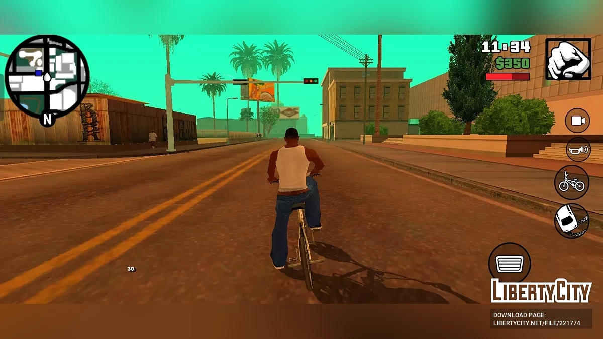 GTA SA: definitive edition Classic Lighting Timecyc v2 / GTA San Andreas (iOS, Android)