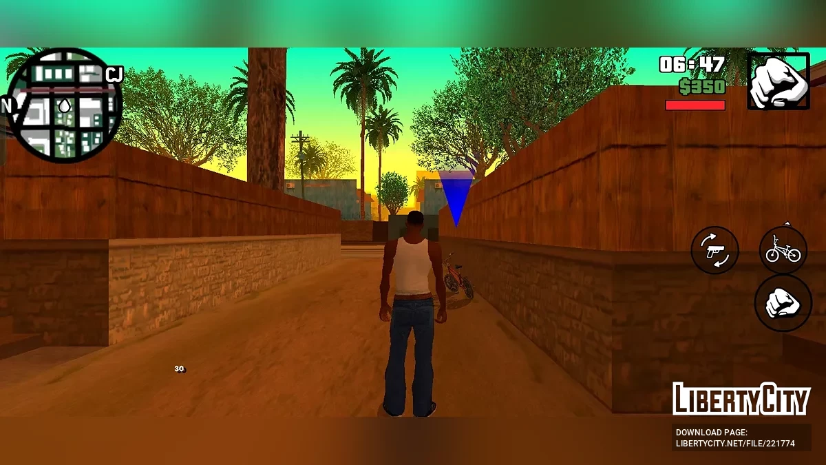 GTA SA: definitive edition Classic Lighting Timecyc v2 / GTA San Andreas (iOS, Android)