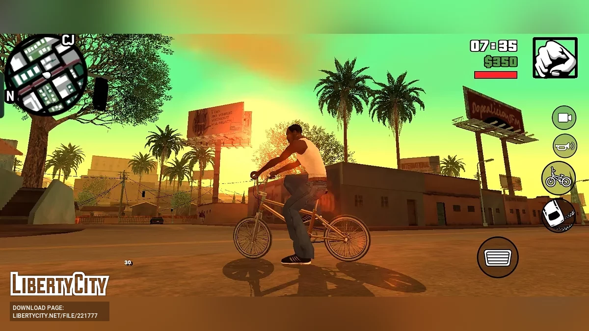 GTA SA: Definitive Edition Effects V3 / GTA San Andreas (iOS, Android)