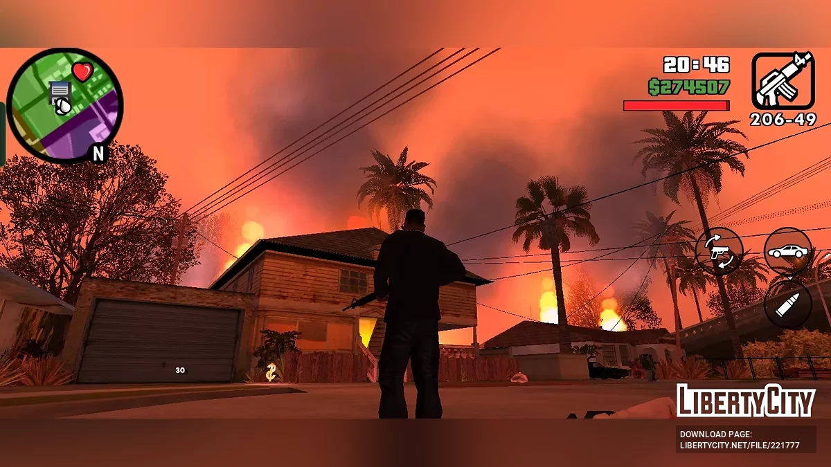 GTA SA: Definitive Edition Effects V3 / GTA San Andreas (iOS, Android)