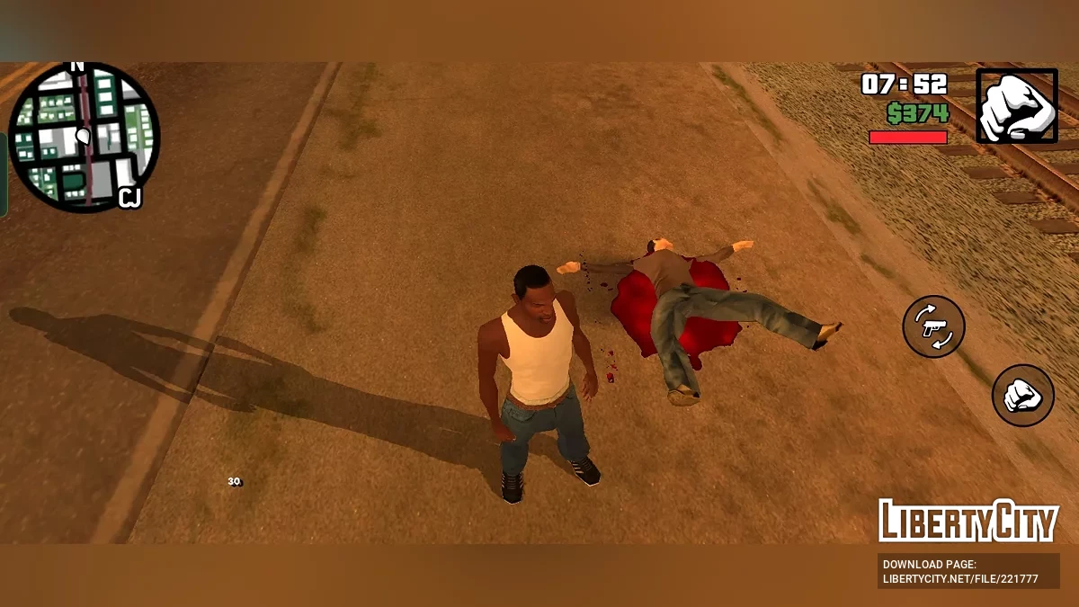 GTA SA: Definitive Edition Effects V3 / GTA San Andreas (iOS, Android)