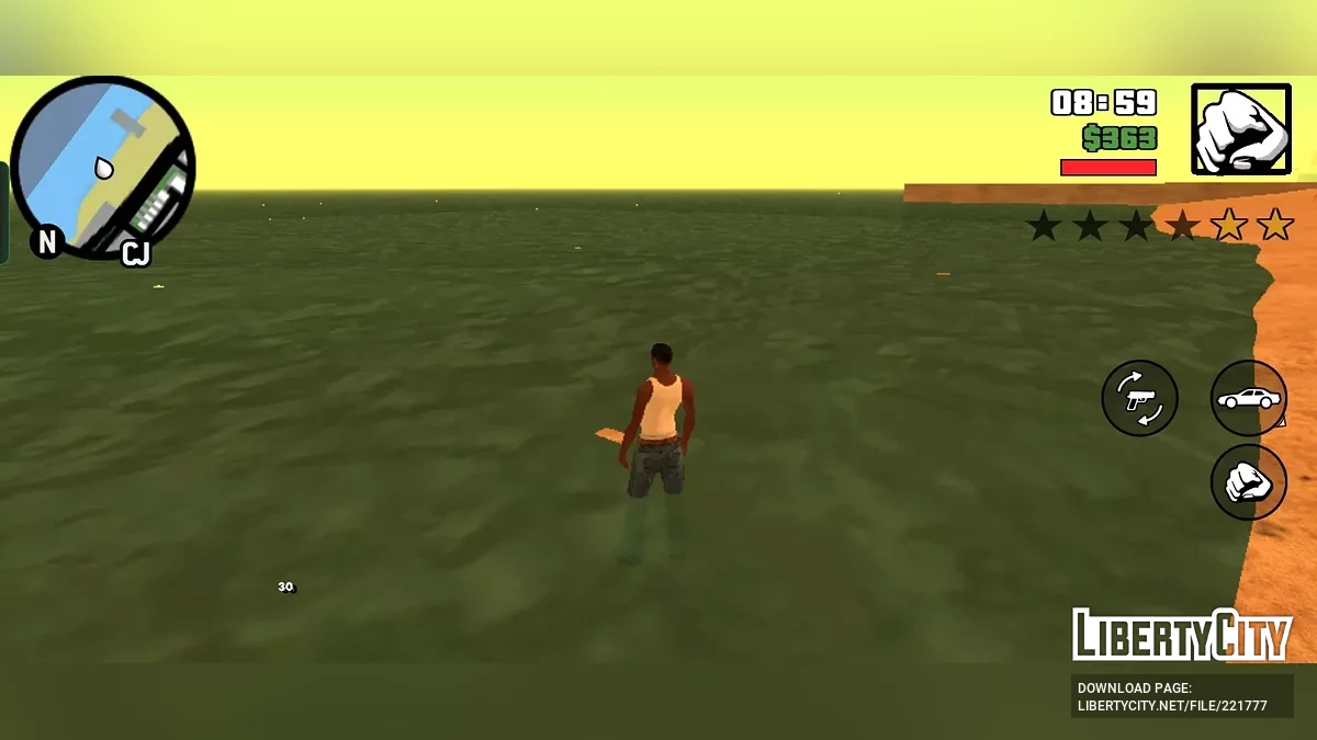 GTA SA: Definitive Edition Effects V3 / GTA San Andreas (iOS, Android)