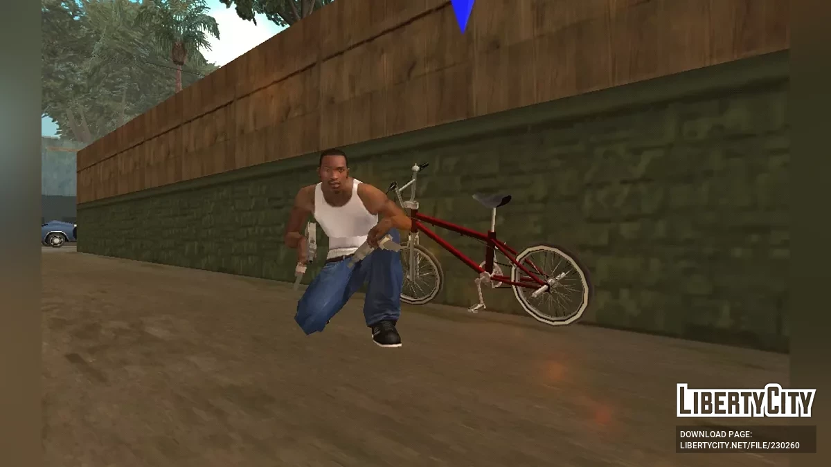 أسلحة SMGs بقدرات متقدمة / GTA سان أندرياس (iOS، أندرويد)
