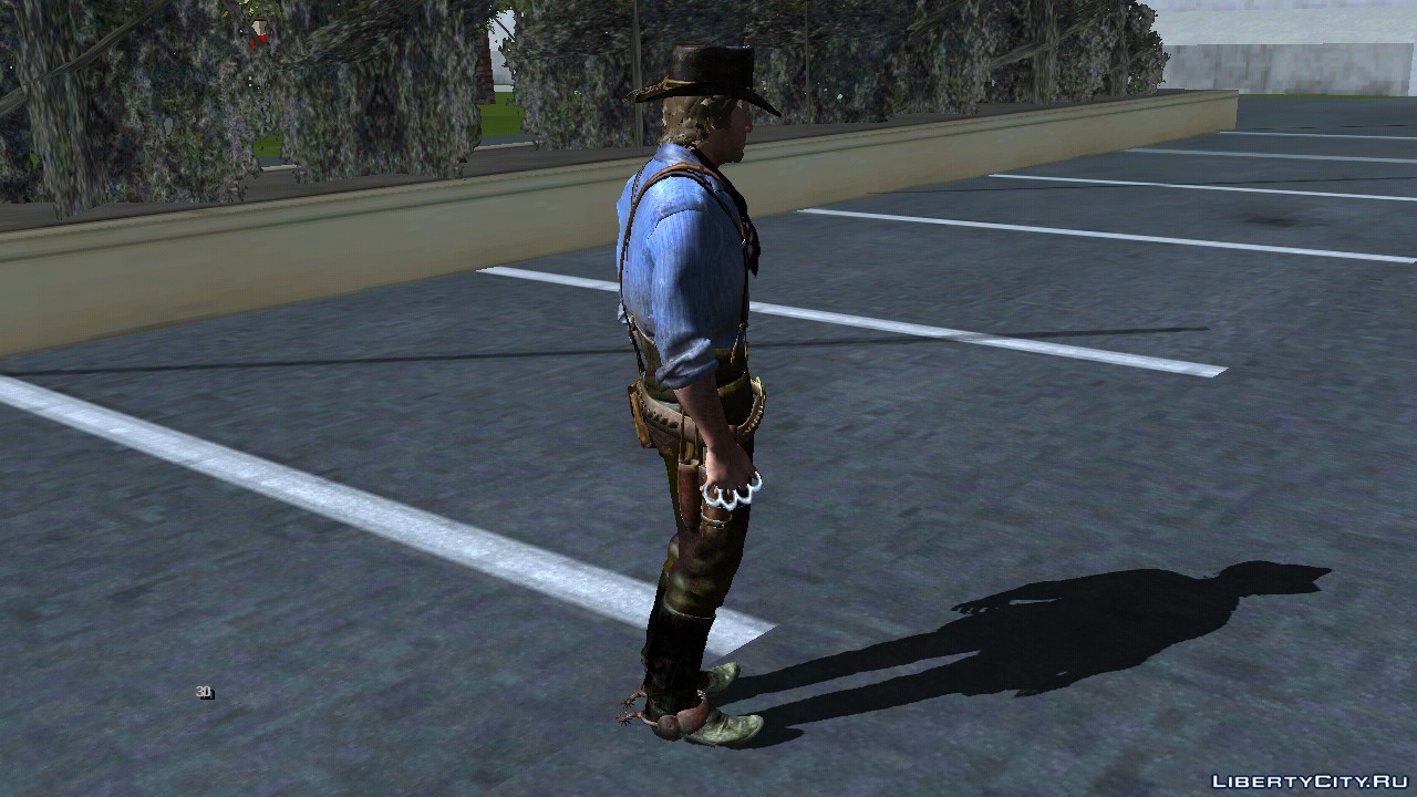 Files to replace arthur morgan.dff in GTA San Andreas (1 file)