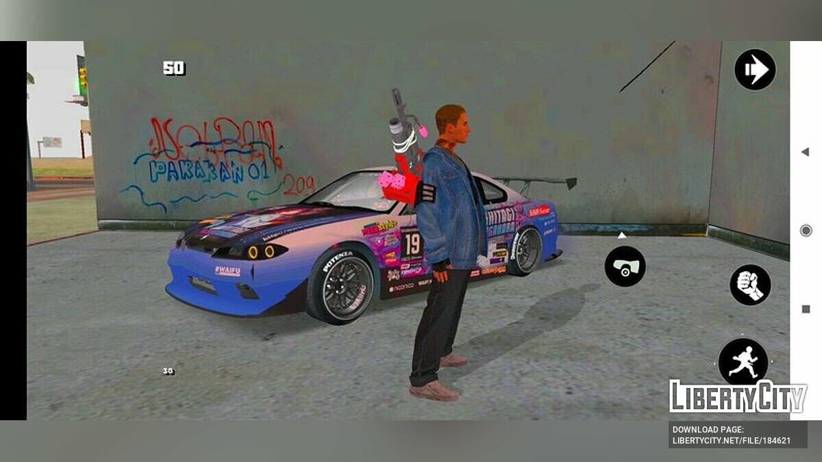 Files to replace drug_blue.dff in GTA San Andreas (iOS, Android