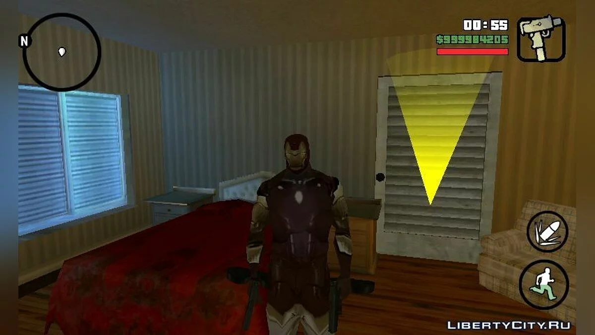 Tony Stark and Iron Man Skin / GTA San Andreas (iOS, Android)
