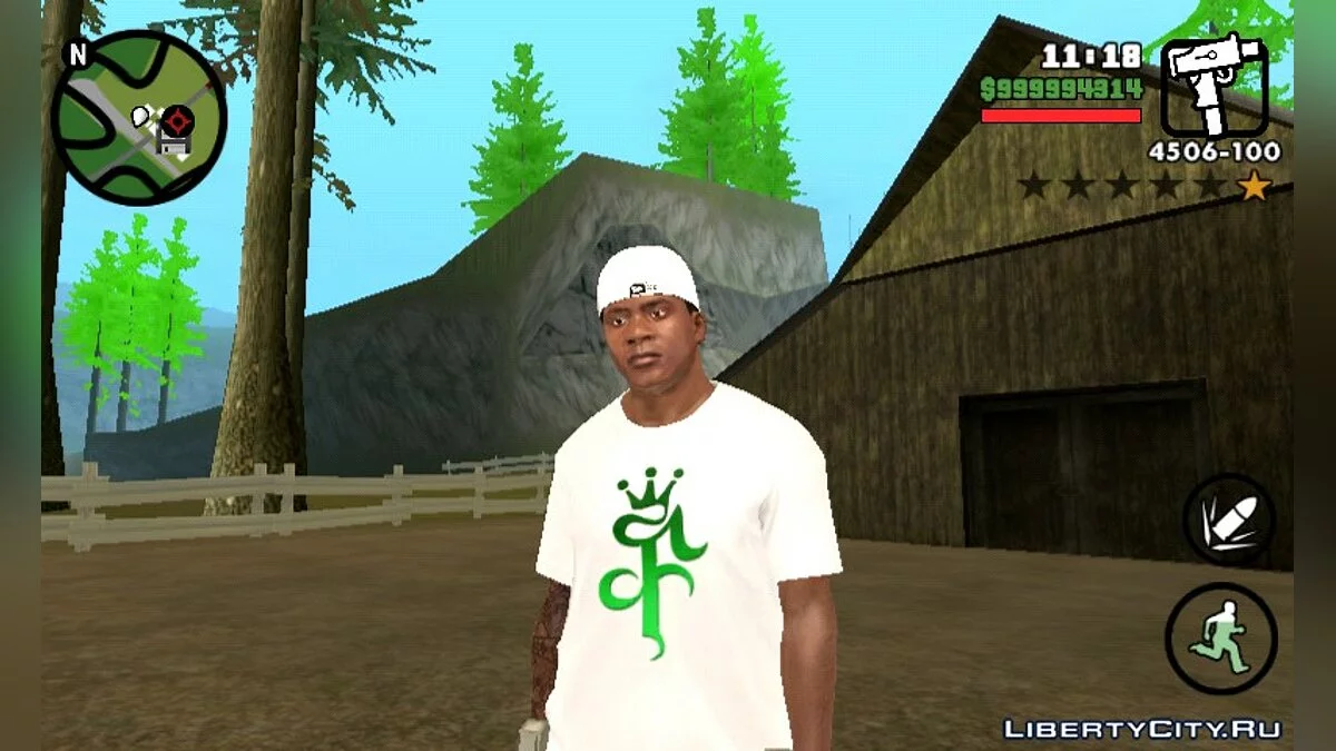 Franklin Model from GTA V (Player.img/Android) / GTA San Andreas (iOS, Android)