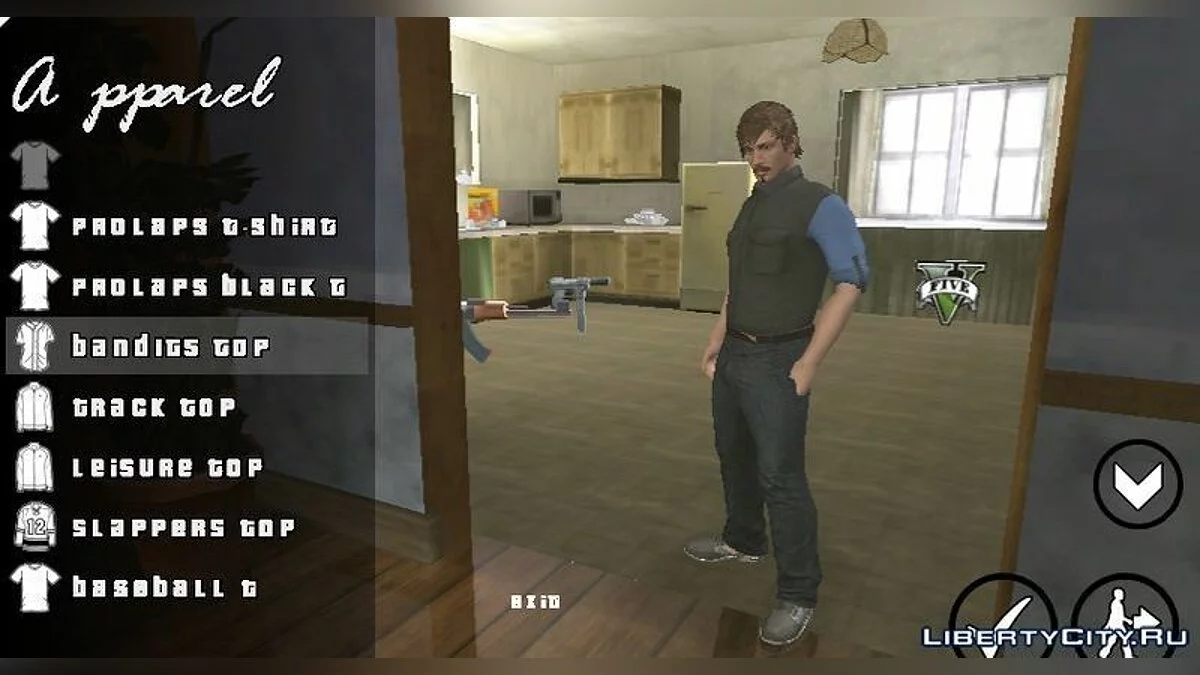Skin from GTA V Online / GTA San Andreas (iOS, Android)