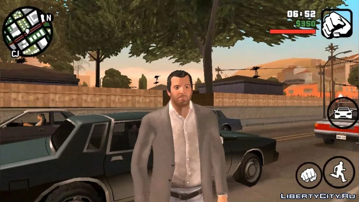 Michael-Modell aus GTA V (Player.img/Android) / GTA San Andreas (iOS, Android)