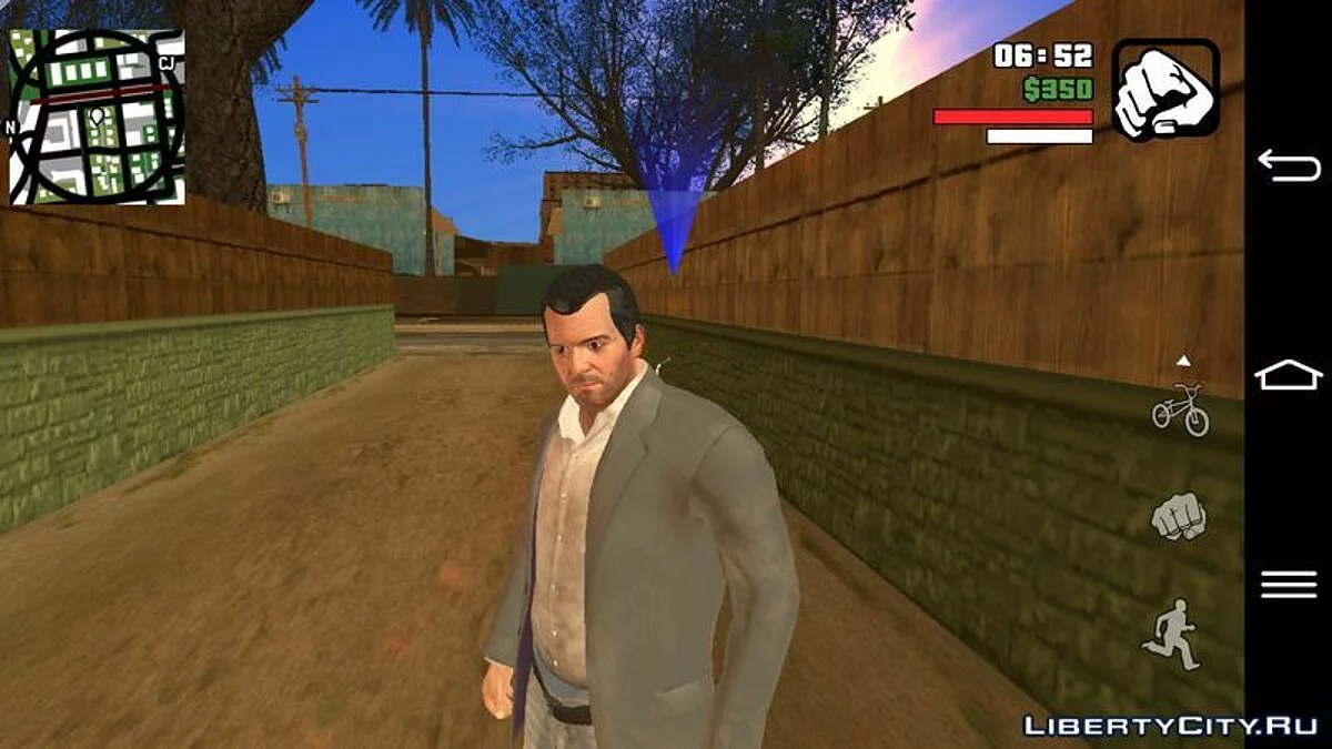 Michael-Modell aus GTA V (Player.img/Android) / GTA San Andreas (iOS, Android)