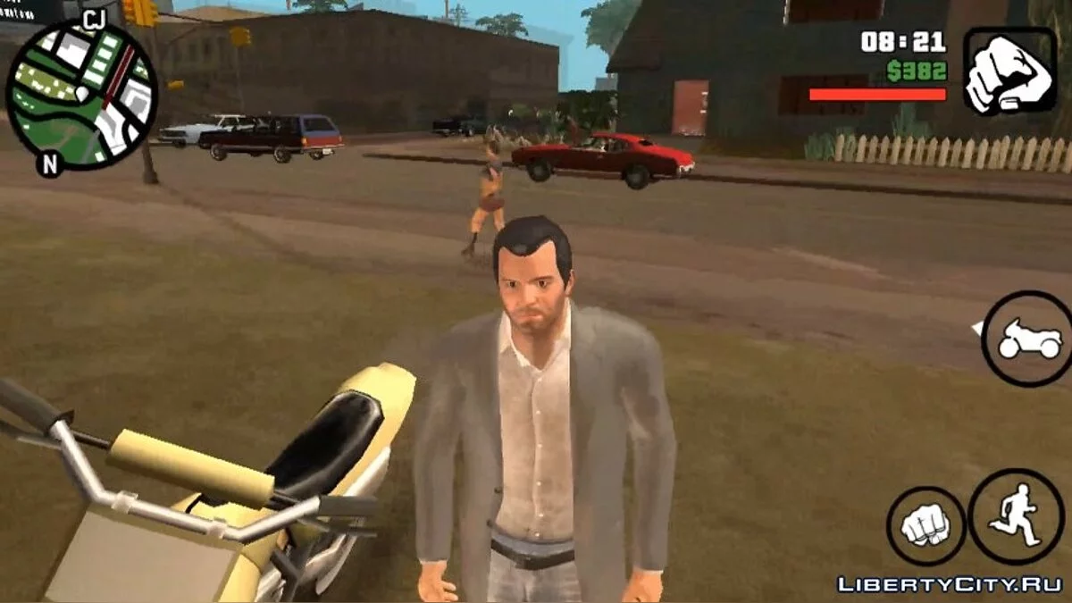 Michael-Modell aus GTA V (Player.img/Android) / GTA San Andreas (iOS, Android)