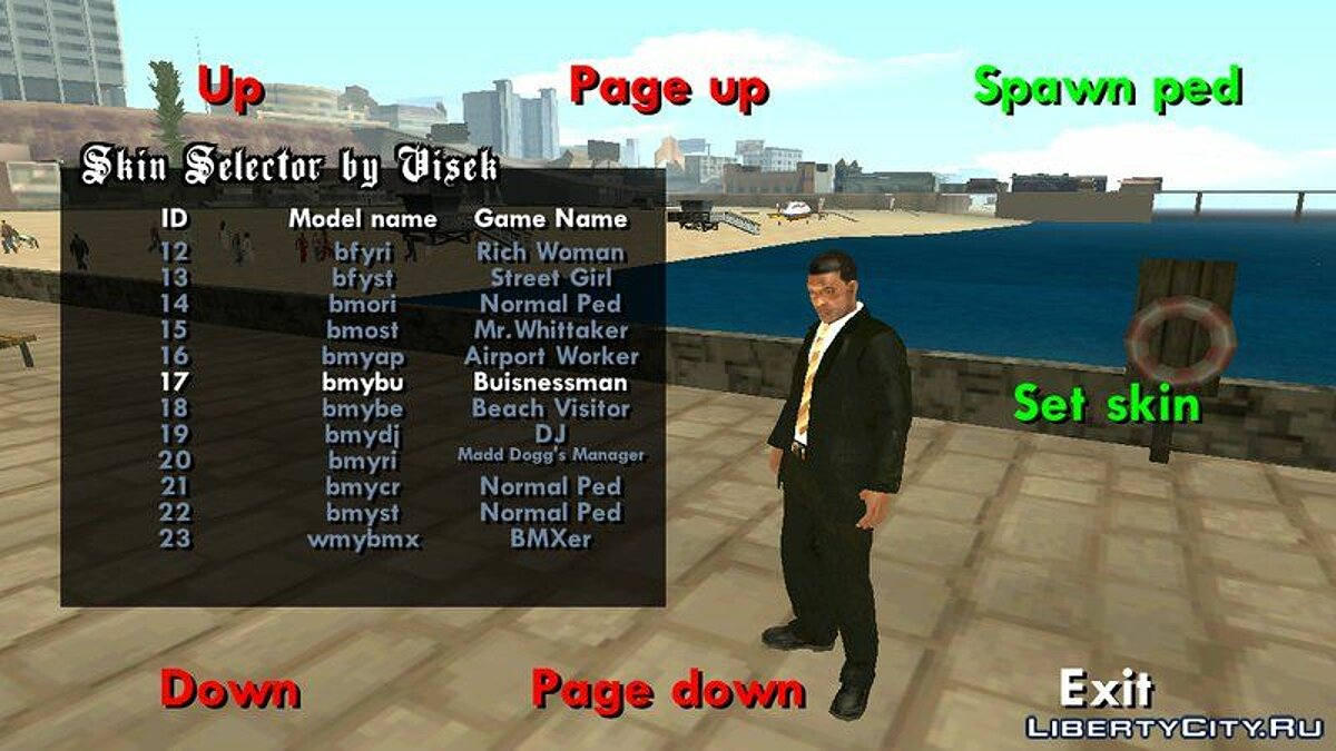 Files to replace ballas2.dff in GTA San Andreas (iOS, Android) (23 files)