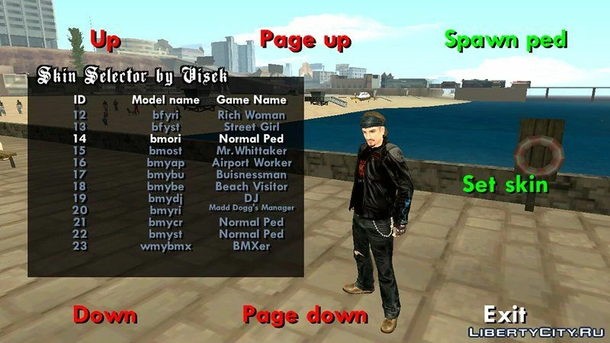 Novas Skins de Pedestres HD / GTA San Andreas (iOS, Android)