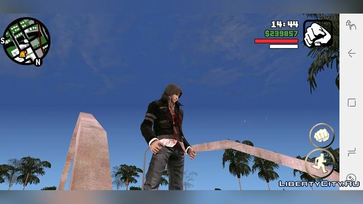 Kulit Alex Mercer / GTA San Andreas (iOS, Android)