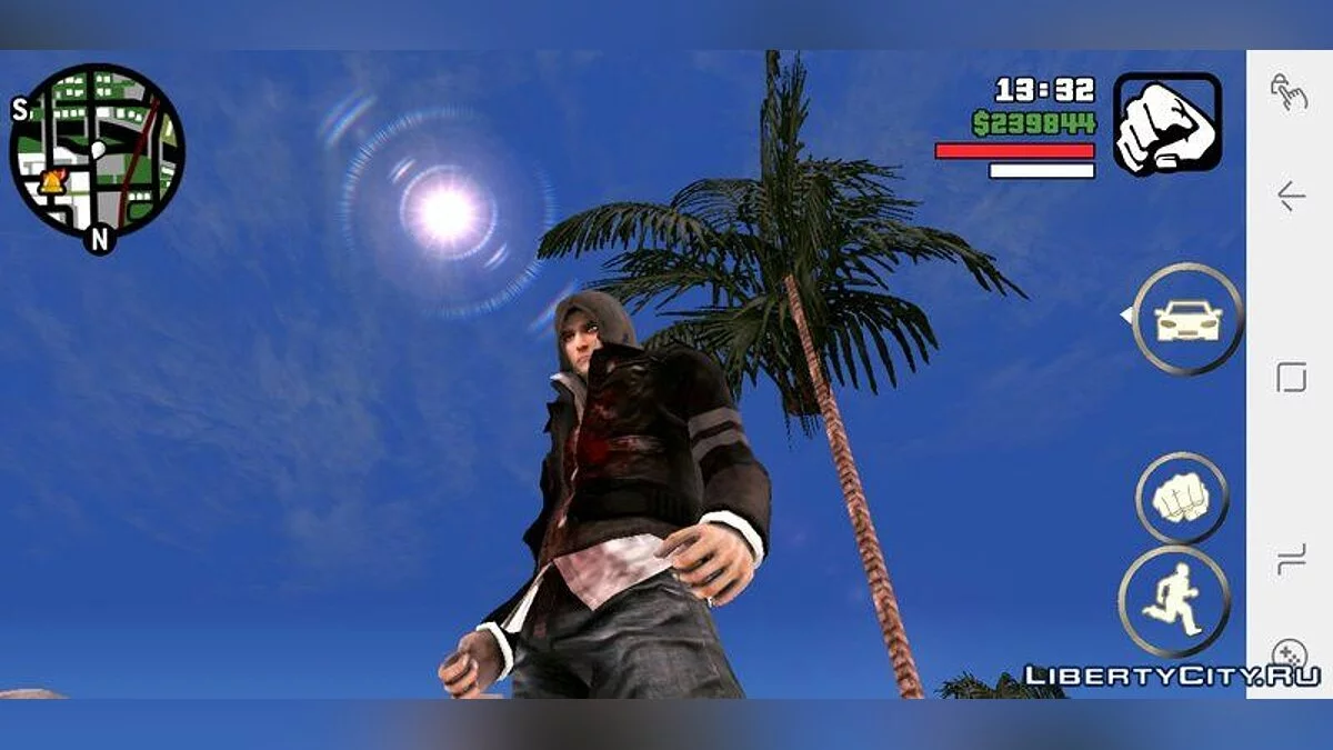 Kulit Alex Mercer / GTA San Andreas (iOS, Android)