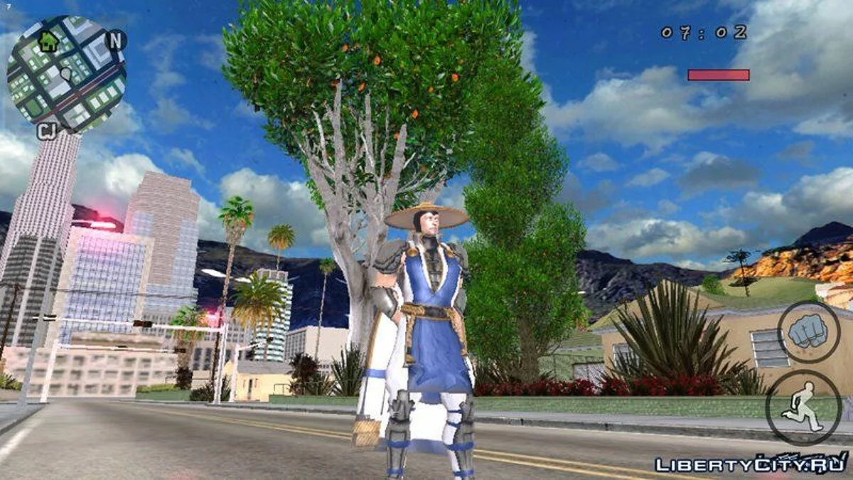 Raiden de Mortal Kombat / GTA San Andreas (iOS, Android)