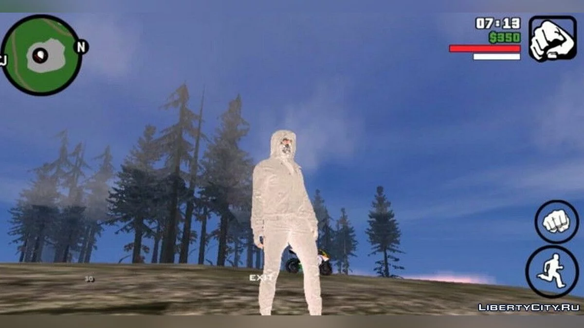 Alan Walker em branco / GTA San Andreas (iOS, Android)