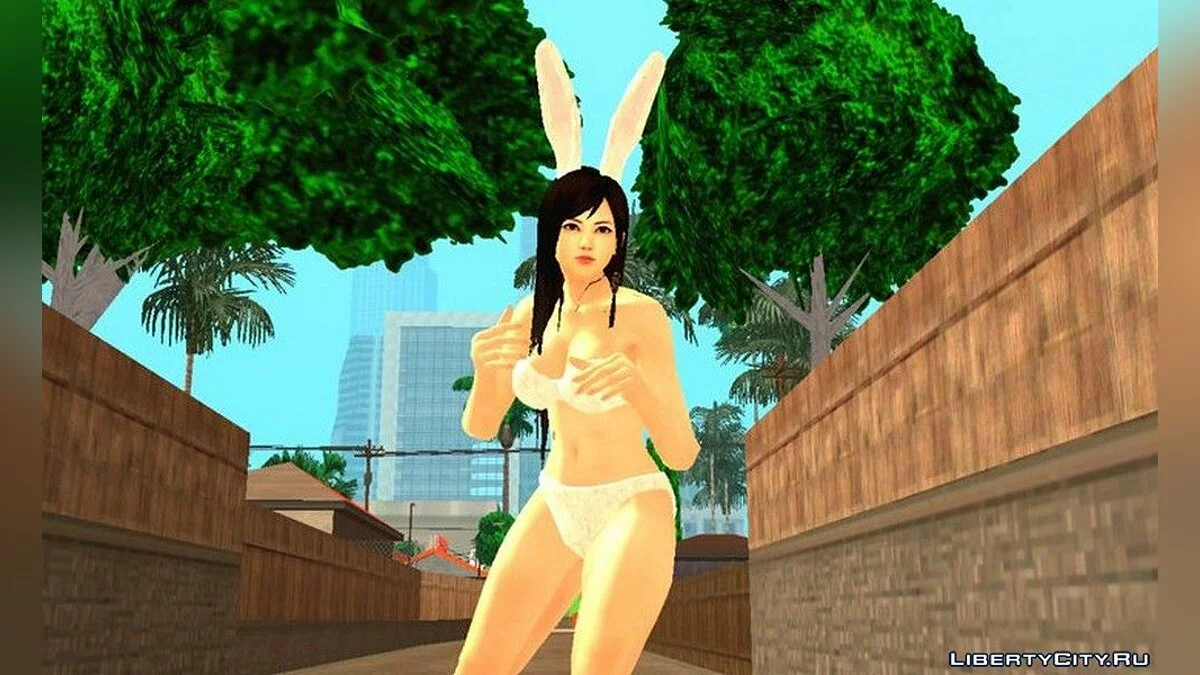 Hot Kokoro in Rabbit Costume / GTA San Andreas (iOS, Android)