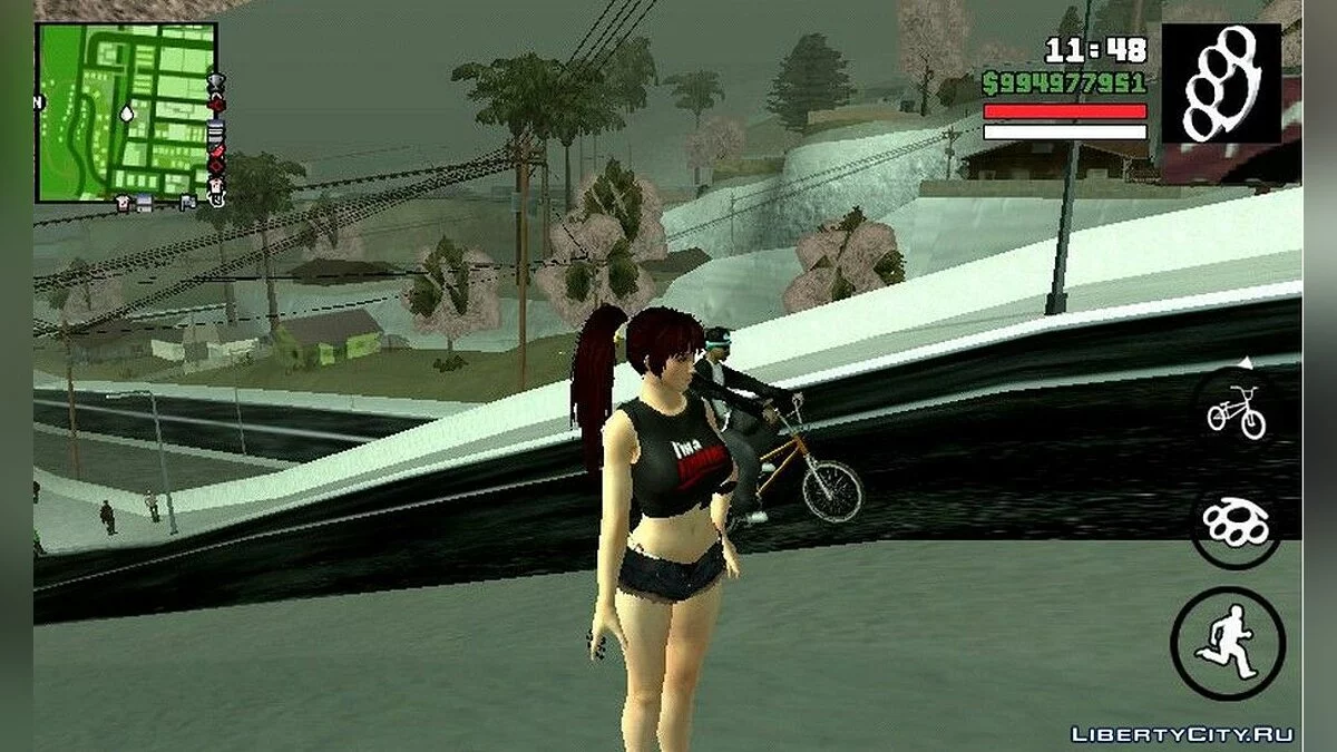 Касумі з гри Dead or Alive / GTA San Andreas (iOS, Android)