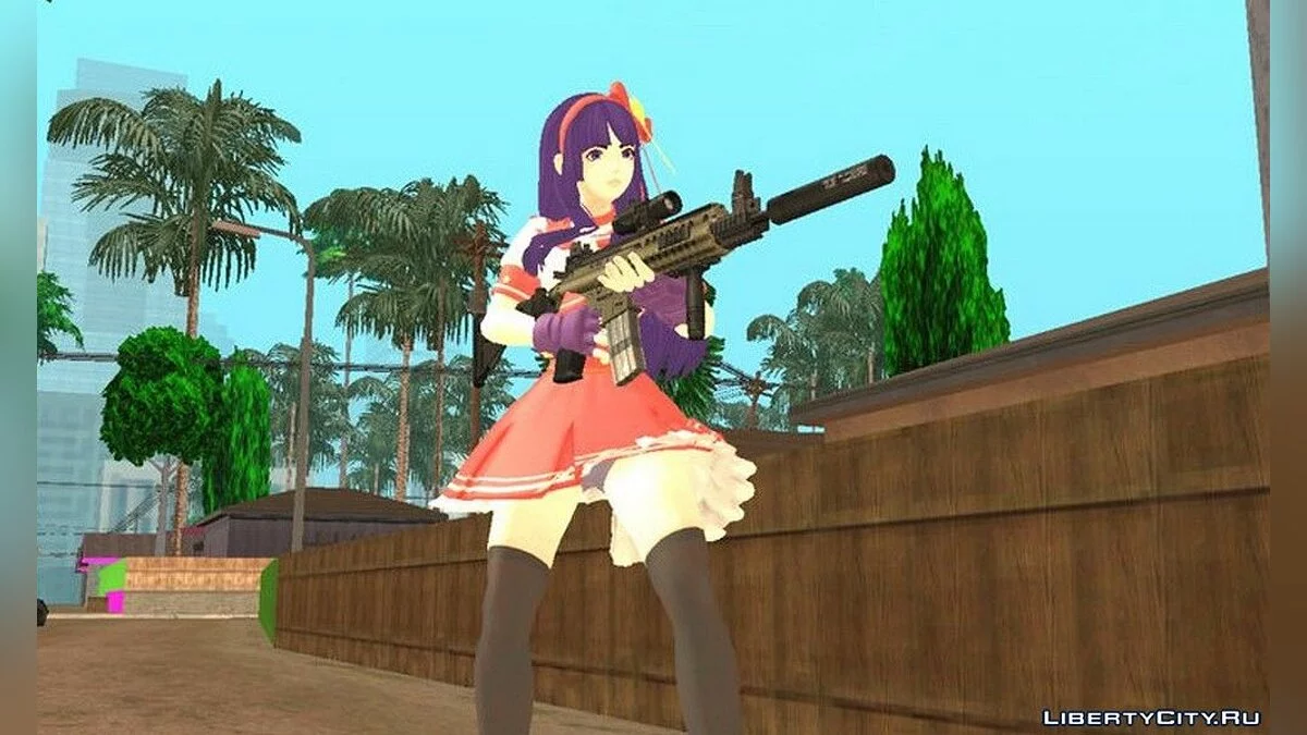 KOF Athena Asamiya / GTA San Andreas (iOS, Android)