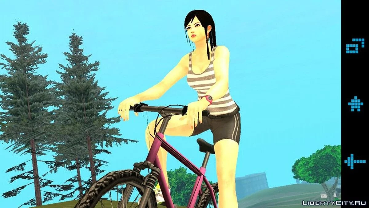 Kokoro from "Dead or Alive 5" / GTA San Andreas (iOS, Android)