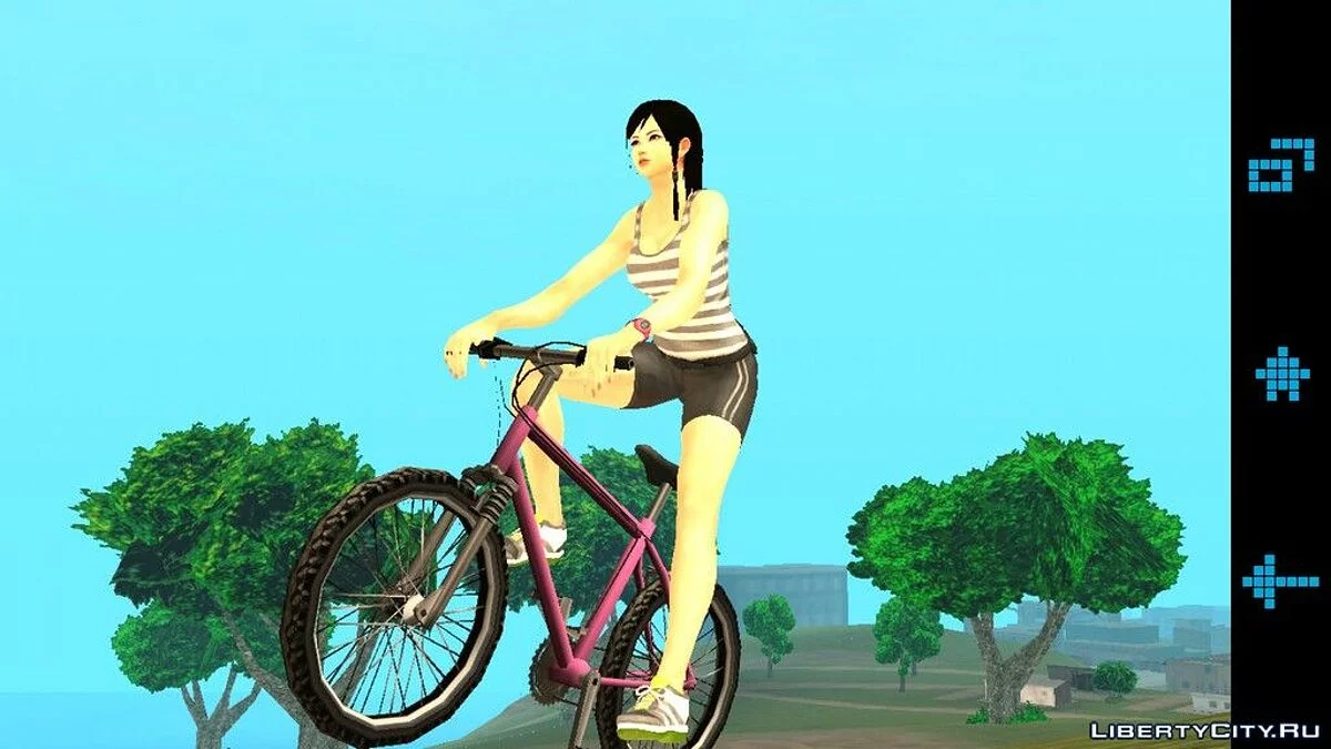 Kokoro from "Dead or Alive 5" / GTA San Andreas (iOS, Android)