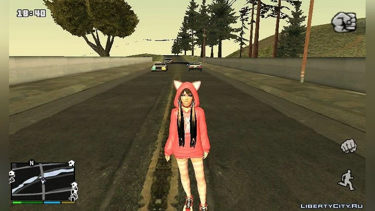 Мері Роуз з гри "Dead or Alive" / GTA San Andreas (iOS, Android)