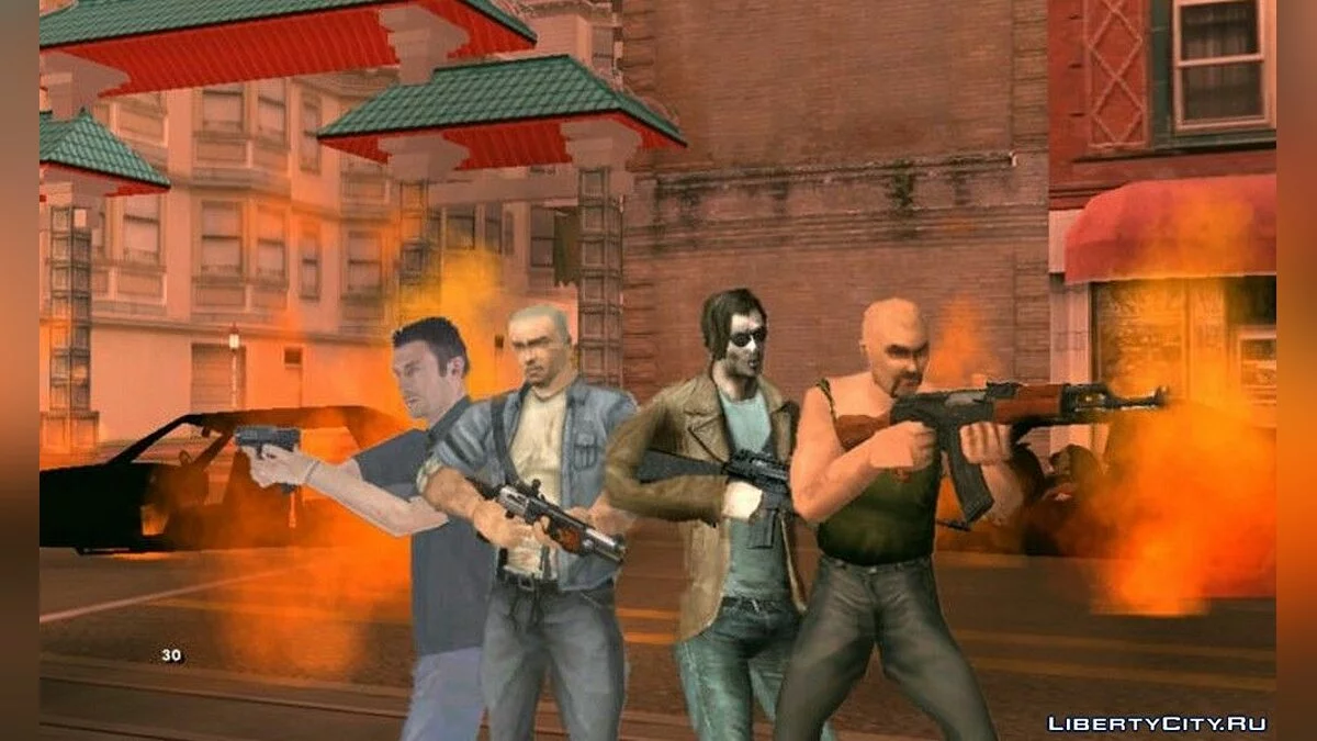 Пак скінів №1 / GTA San Andreas (iOS, Android)