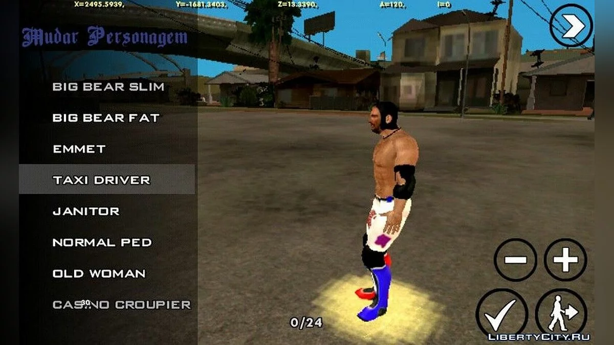 AJ Styles / GTA San Andreas (iOS, Android)