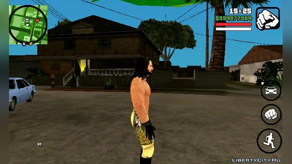 Seth Rollins from WWE / GTA San Andreas (iOS, Android)