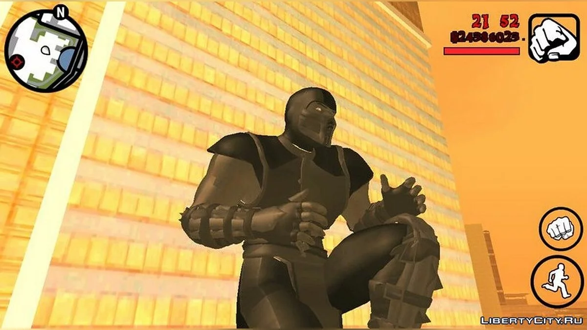 Noob Saibot de Mortal Kombat 9 / GTA San Andreas (iOS, Android)