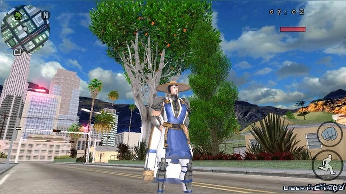 Raiden from Mortal Kombat / GTA San Andreas (iOS, Android)